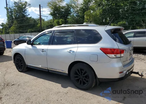 2014 Nissan Pathfinder Sl из США, поврежденный, VIN 5N1AR2MM5EC601201